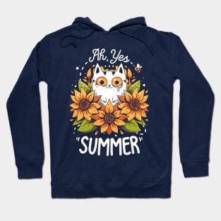 Summer Kitten Sniffles - Allergic Cat Hoodie